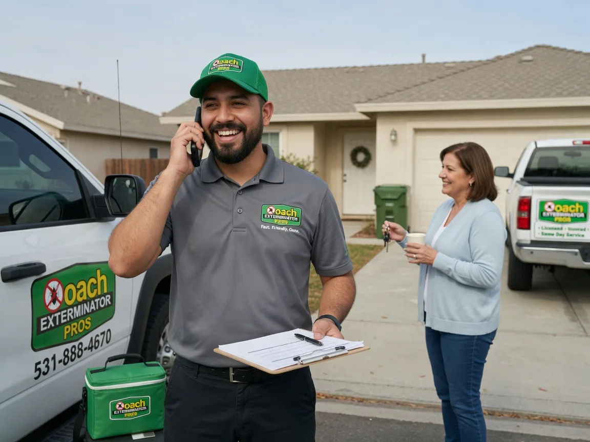 Pest Control Roach Exterminator Genoa, OH FAQs